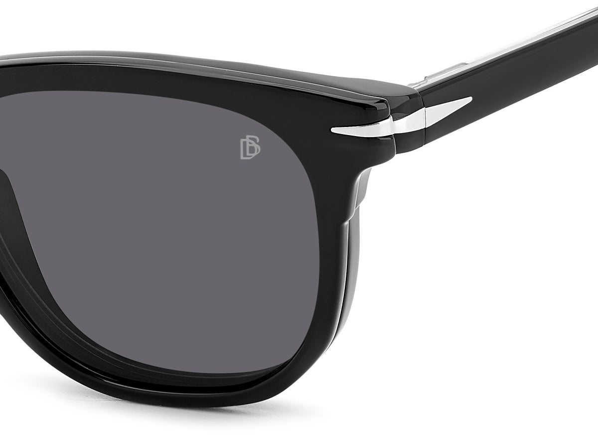 David Beckham DB 7120/CS Black/ Grey Lens Polarised