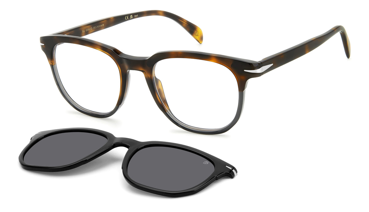 David Beckham DB 7120/CS Havana Grey/ Grey Lens Polarised