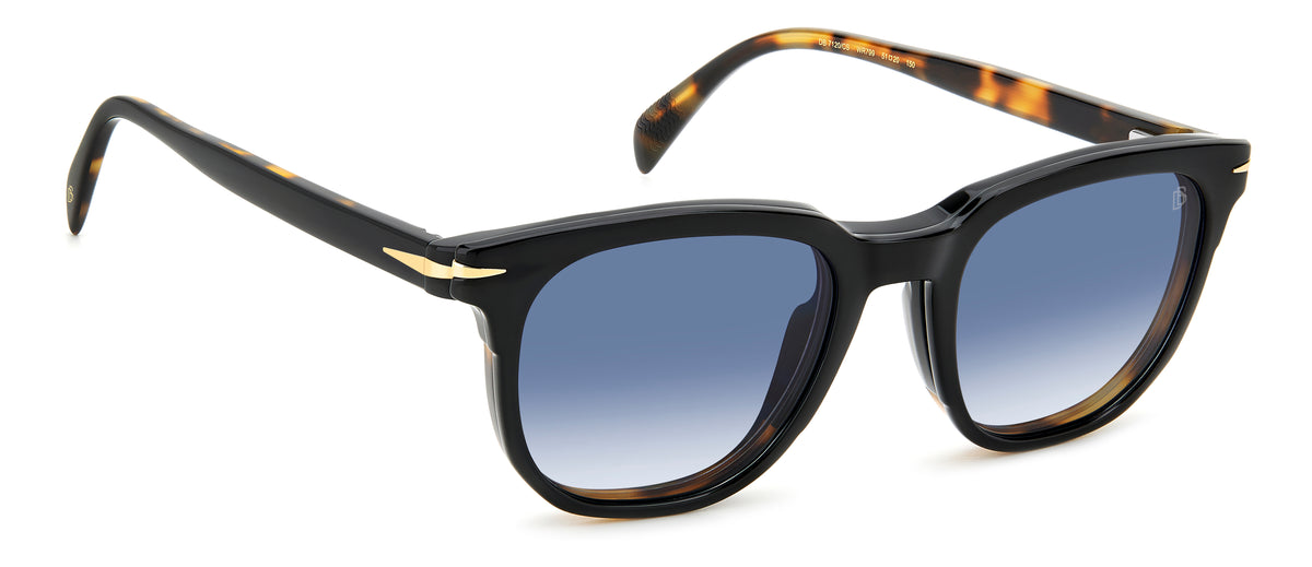 David Beckham DB 7120/CS Black Havana/ Blue Lens Polarised