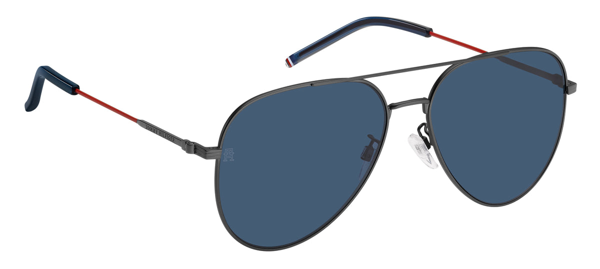 Tommy Hilfiger TH 2111/G/S Matte Dark Ruthenium/ Blue