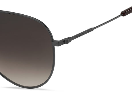 Tommy Hilfiger TH 2111/G/S Matte Ruthenium Black/ Brown Shaded