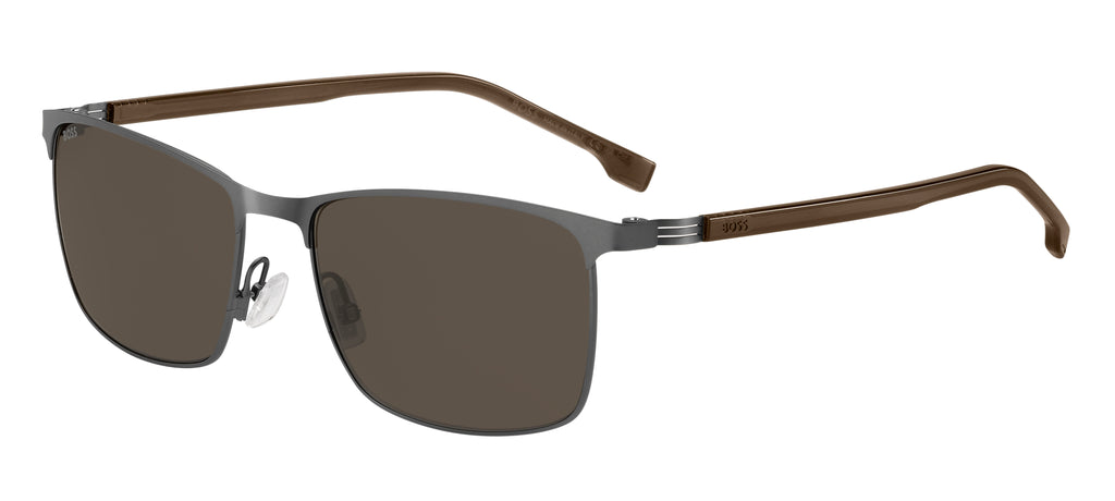 BOSS 1635/S XCB 70 57 Smoke Dark Brown 
Brown Lenses