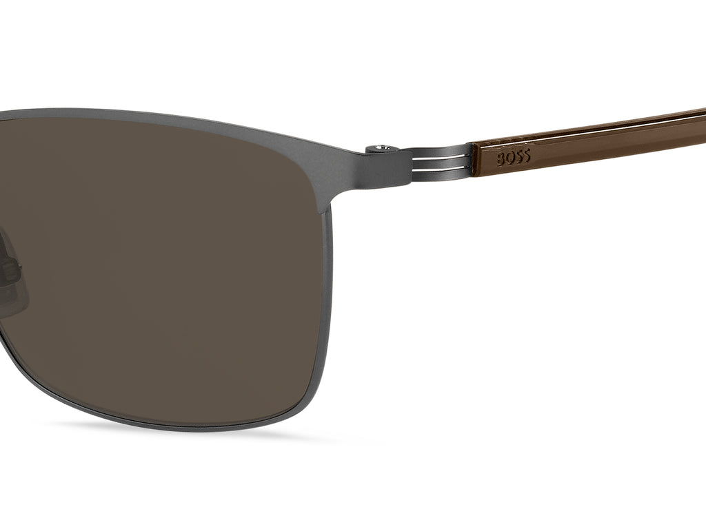 BOSS 1635/S XCB 70 57 Smoke Dark Brown 
Brown Lenses