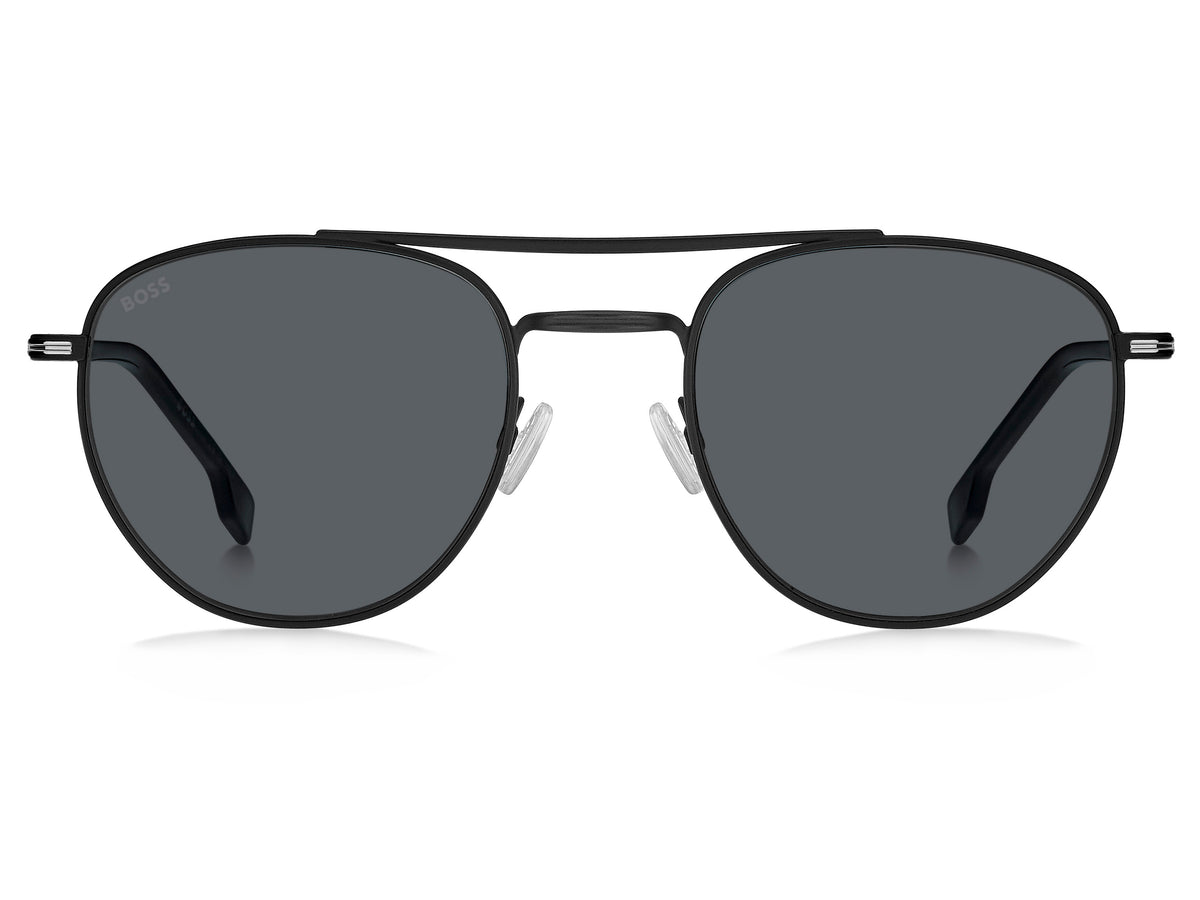 BOSS 1631/S Matte Black/ Grey