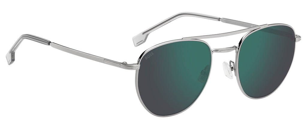 BOSS 1631/S Ruthenium/ Green Mirror