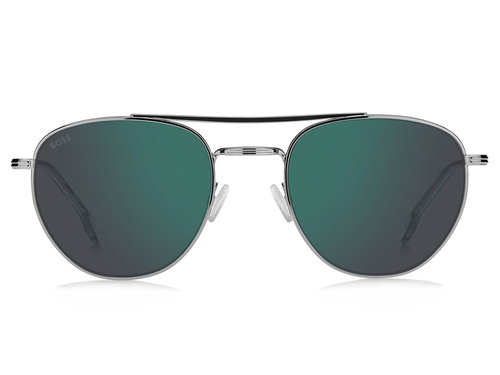BOSS 1631/S Ruthenium/ Green Mirror