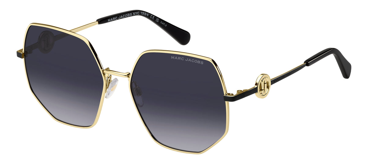 Marc Jacobs MARC 730/S-59-RHL GOLD BLCK 9O DARK GREY SF