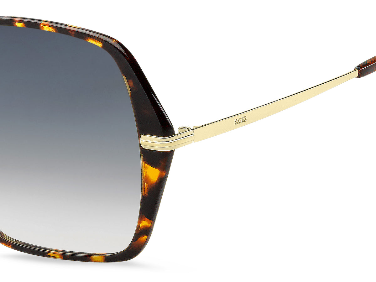 BOSS 1660/S Havana Gold/ Dark Grey Shaded