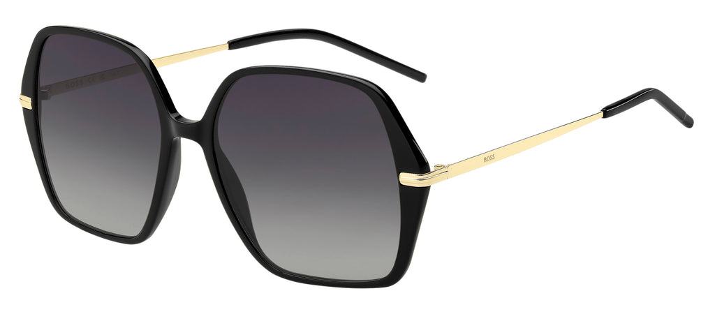 BOSS 1660/S Black Gold/ Dark Grey Shaded