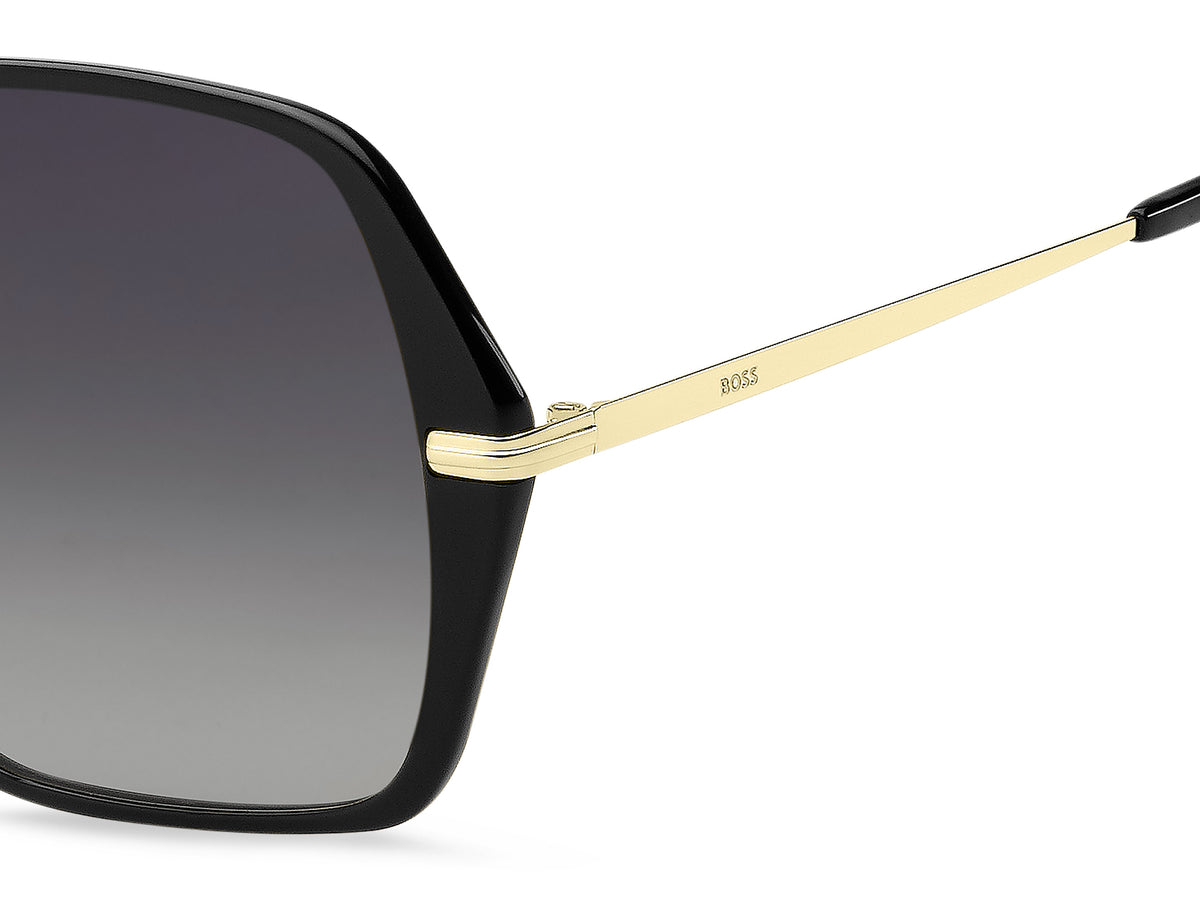 BOSS 1660/S Black Gold/ Dark Grey Shaded