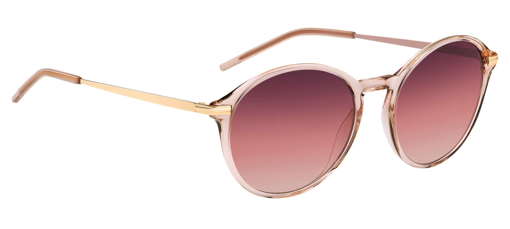 BOSS 1662/S Pink Gold/ Burgundy Shaded Pink