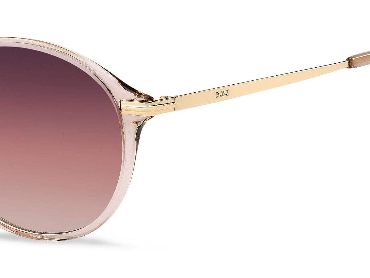 BOSS 1662/S Pink Gold/ Burgundy Shaded Pink