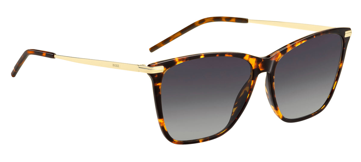 BOSS 1661/S Havana Gold/ Dark Grey Shaded