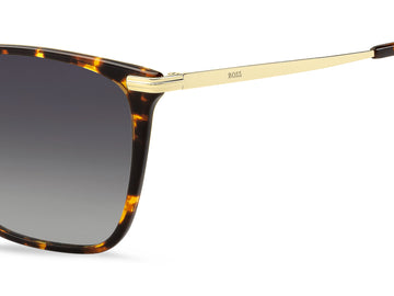 BOSS 1661/S Havana Gold/ Dark Grey Shaded
