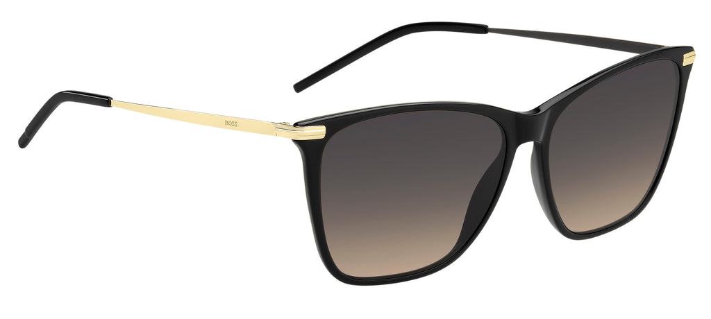 BOSS 1661/S Black Gold/ Grey Brown Doubleshade
