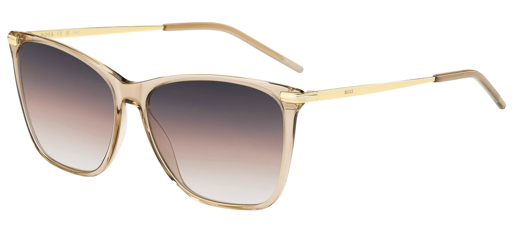 BOSS 1661/S Beige Gold/ Grey Brown Doubleshade