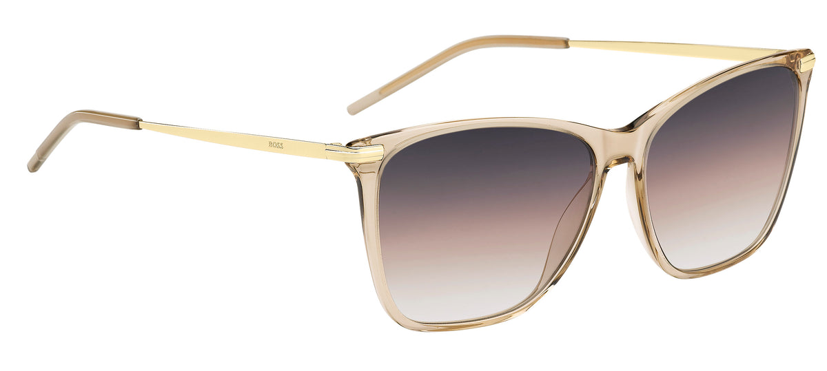 BOSS 1661/S Beige Gold/ Grey Brown Doubleshade