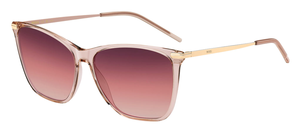 BOSS 1661/S Pink Gold/ Burgundy Shaded Pink