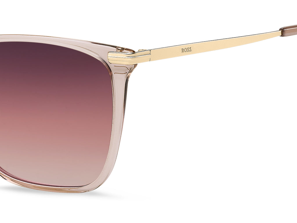 BOSS 1661/S Pink Gold/ Burgundy Shaded Pink