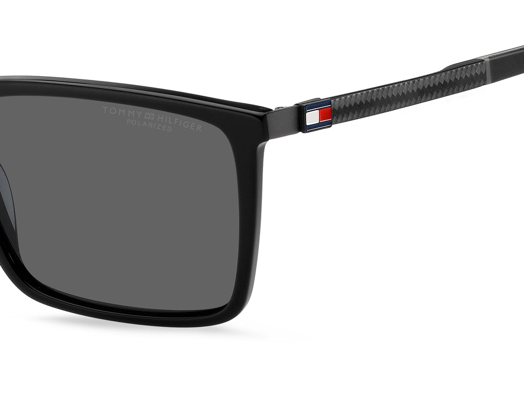 Tommy Hilfiger TH 2077/S Black/ Grey Polarized