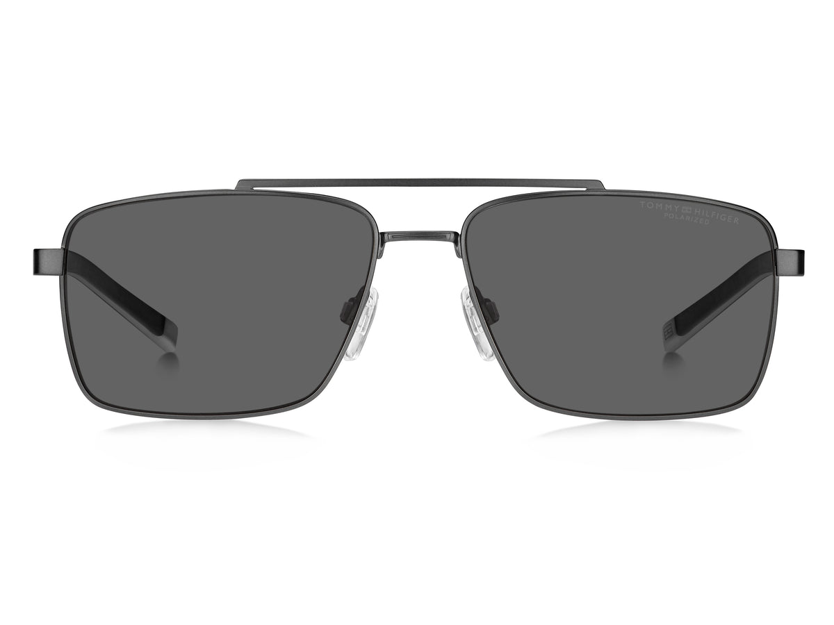 Tommy Hilfiger TH 2078/S Matte Ruthenium Black/ Grey Polarized - Blue Star Eyewear
