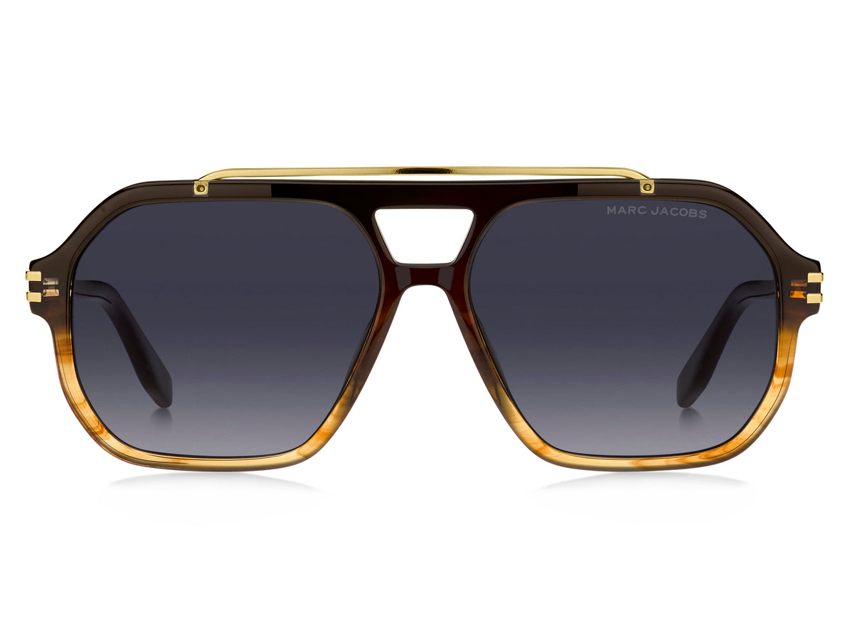 Marc Jacobs MARC 753/S-58-EX4 BRW HORN 9O DARK GREY SF