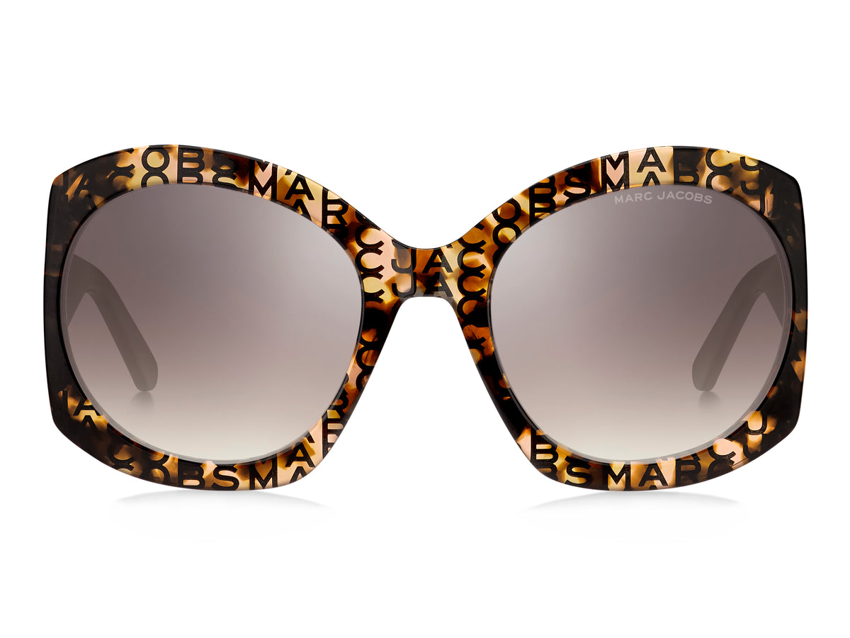 Marc Jacobs MARC 722/S-56-H7P PTT HVN NQ BROWN SM SLV