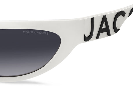 Marc Jacobs MARC 738/S-61-CCP WHTE BLK 9O DARK GREY SF