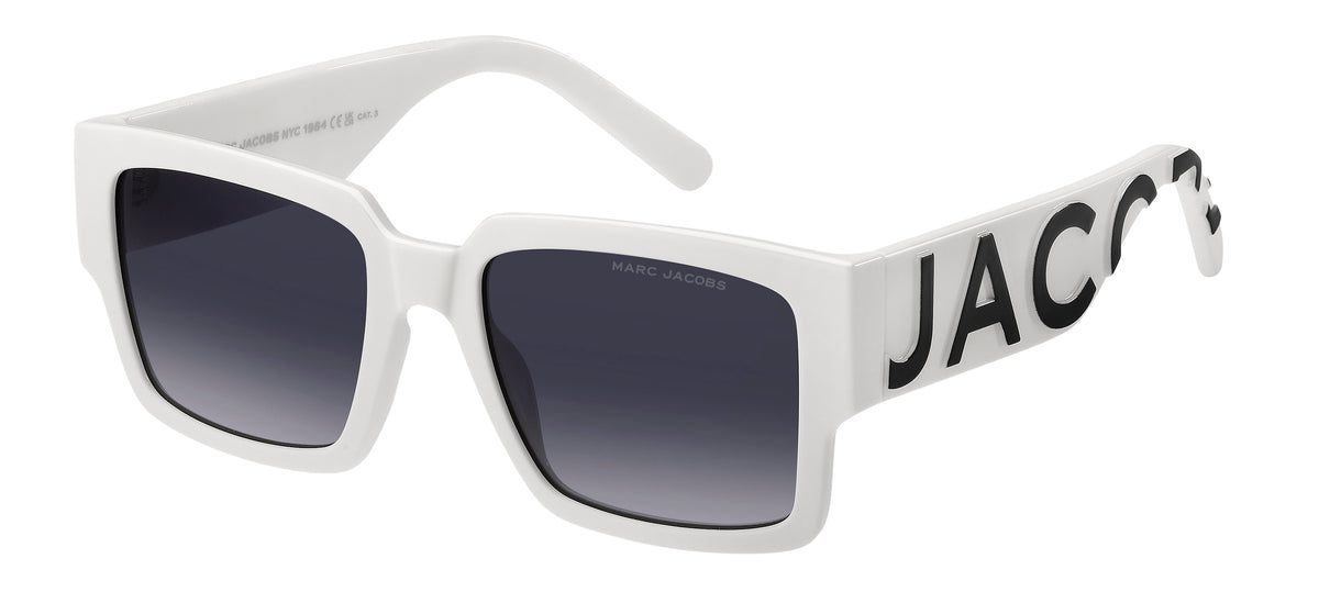 Marc Jacobs MARC 739/S-54-CCP WHTE BLK 9O DARK GREY SF
