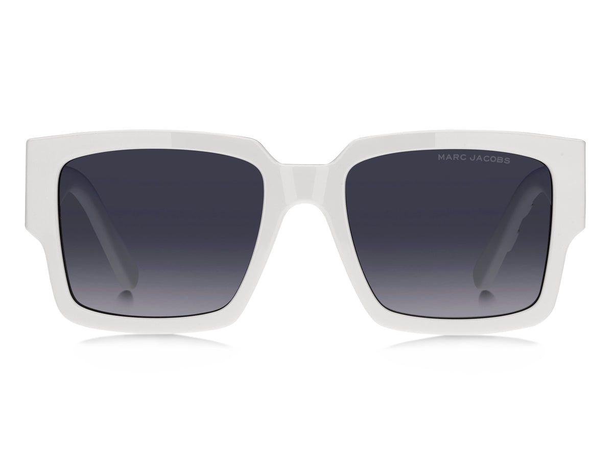 Marc Jacobs MARC 739/S-54-CCP WHTE BLK 9O DARK GREY SF