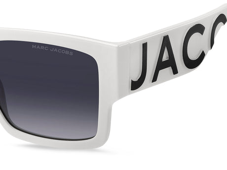 Marc Jacobs MARC 739/S-54-CCP WHTE BLK 9O DARK GREY SF