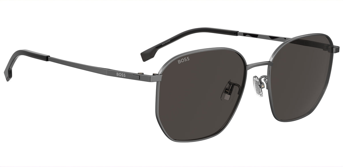 BOSS 1673/F/SK KJ1 IR 57 Dark Ruthenium 
Grey Lenses