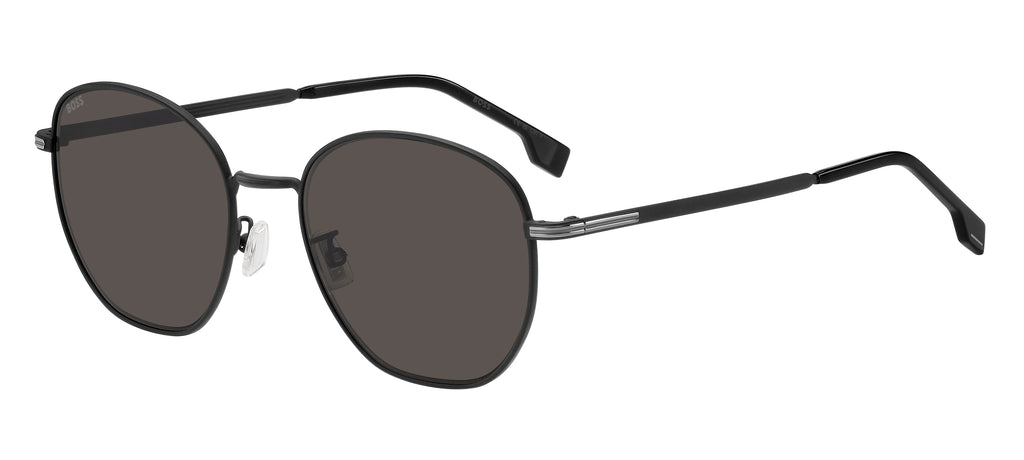 BOSS 1671/F/SK Matte Black/ Grey