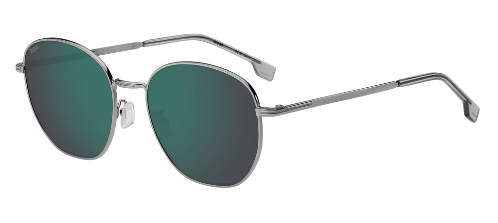 BOSS 1671/F/SK Ruthenium/ Green Mirror