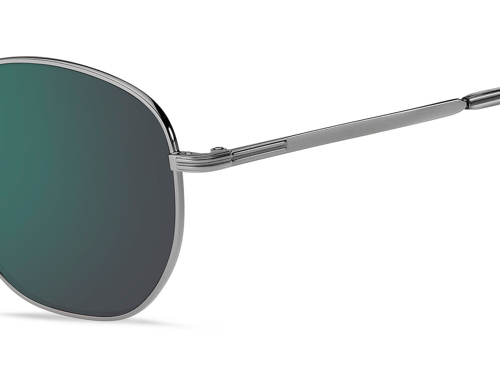 BOSS 1671/F/SK Ruthenium/ Green Mirror