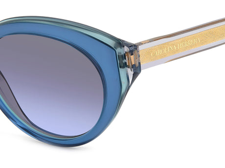 Carolina Herrera HER 0250/S Blue Grey/ Grey Azure Lens
