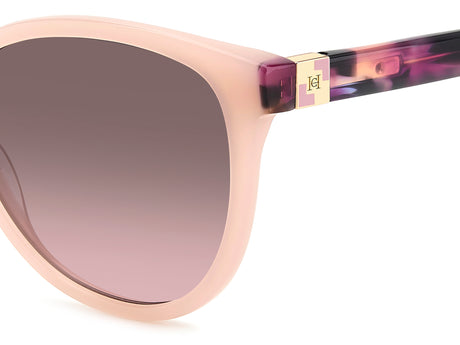 Carolina Herrera HER 0237/S Nude Pink Havana/ Brown Pink Shaded Lens