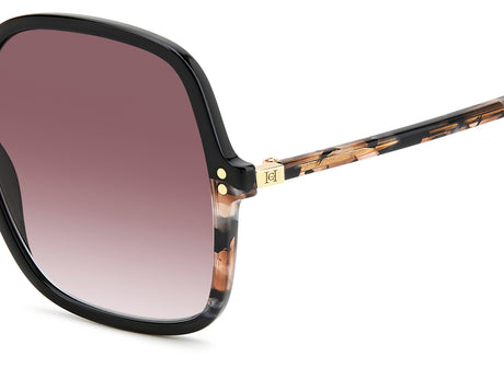 Carolina Herrera HER 0244/S Black Havana/ Pink Doubleshade Lens