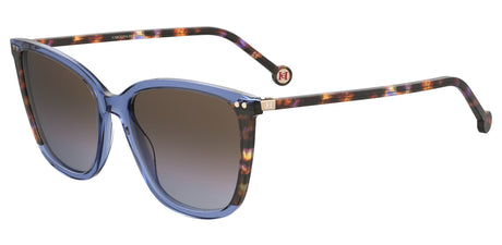 Carolina Herrera HER 0245/S Azure/ Brown Violet Doubleshade Lens