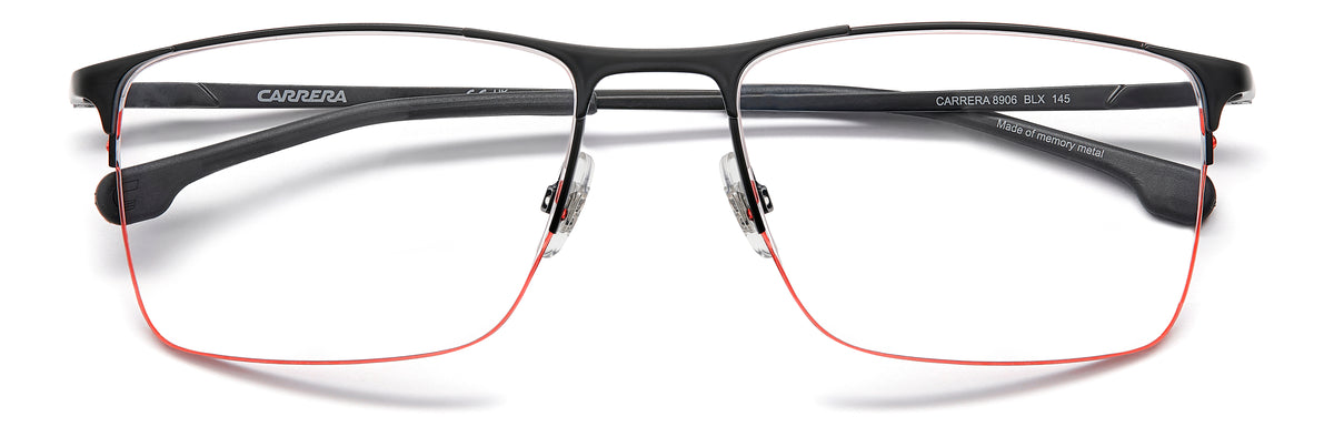 CARRERA 8906-57-BLX MT BLK RD