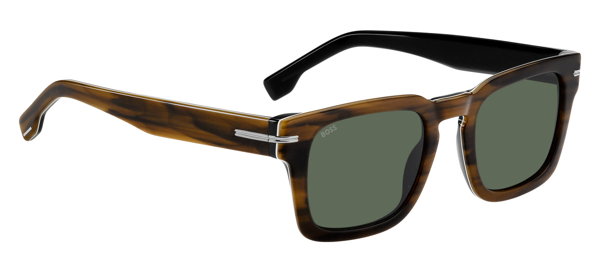 BOSS 1625/S Striped Brown Black/ Green