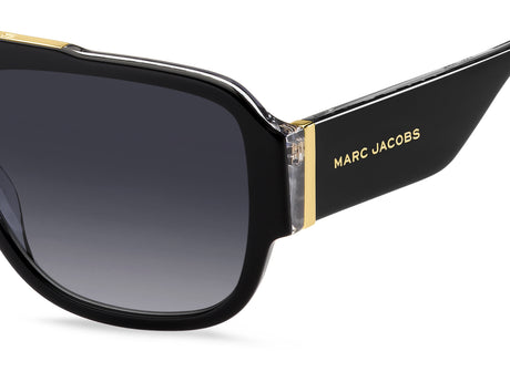 Marc Jacobs MARC 756/S-58-1EI BLK PTT G 9O DARK GREY SF