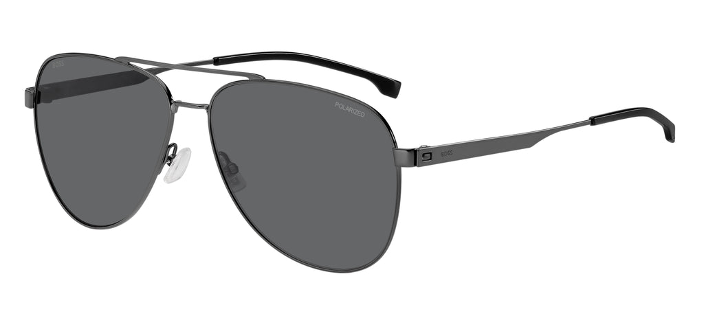 BOSS 1641/S V81 M9 60 Dark Ruthenium Black 
Grey Polarised Lenses