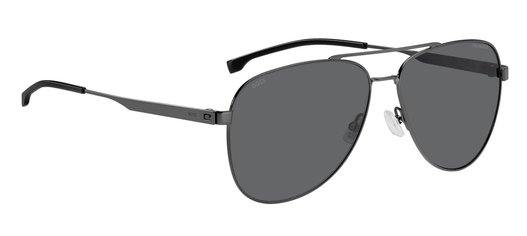 BOSS 1641/S V81 M9 60 Dark Ruthenium Black 
Grey Polarised Lenses