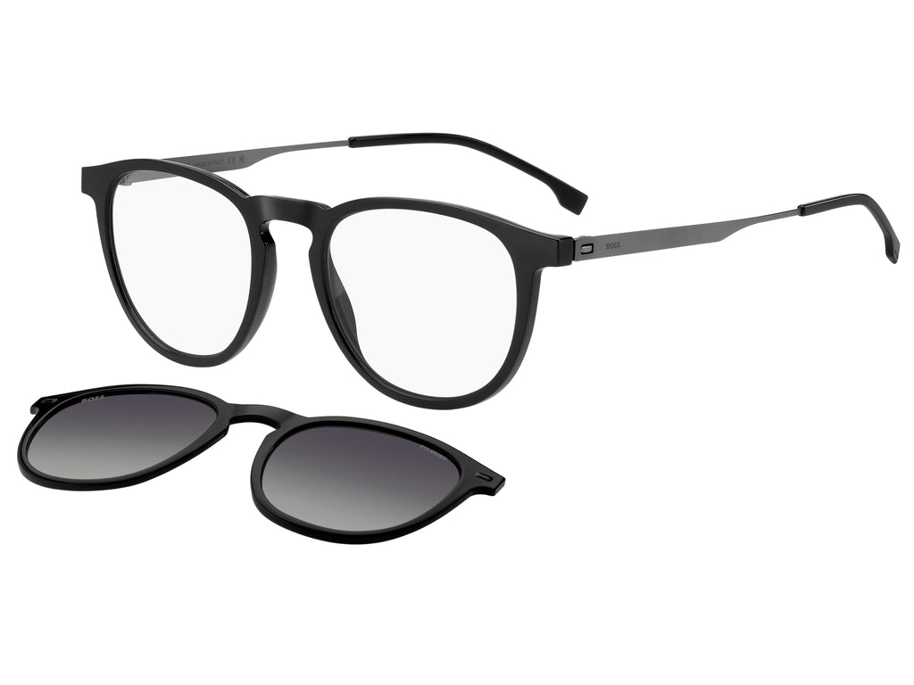 BOSS 1640/CS 284 LB 51 Black Ruthenium / Green Gradient Polarised Lenses