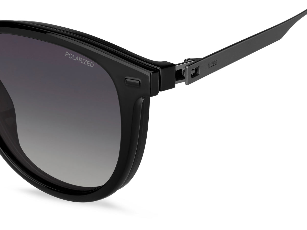 BOSS 1640/CS 284 LB 51 Black Ruthenium / Green Gradient Polarised Lenses