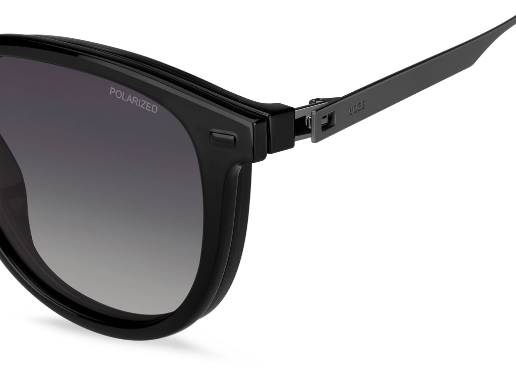 BOSS 1640/CS 284 LB 51 Black Ruthenium / Green Gradient Polarised Lenses