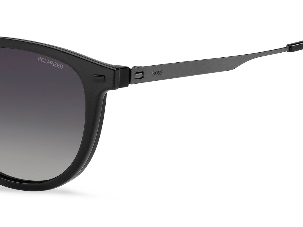 BOSS 1640/CS 284 LB 51 Black Ruthenium / Green Gradient Polarised Lenses