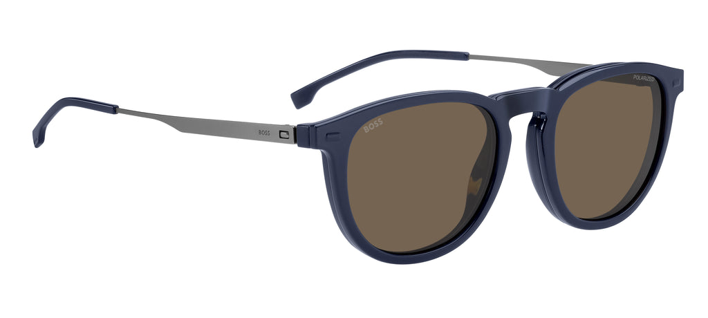 BOSS 1640/CS DTY SP 51 Blue Ruthenium / Bronze Polarised Lenses