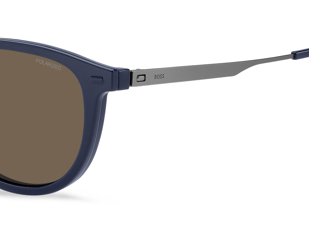 BOSS 1640/CS DTY SP 51 Blue Ruthenium / Bronze Polarised Lenses
